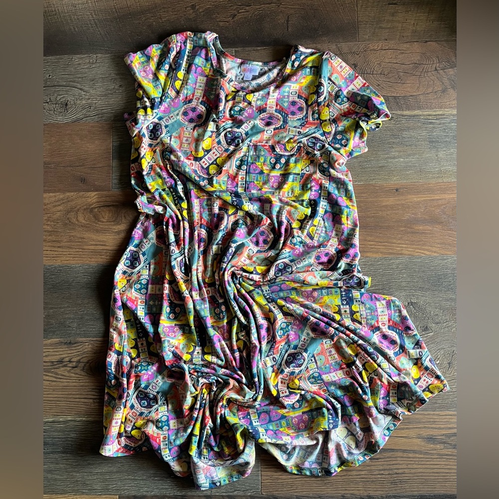 Lularoe Carly Dress Large